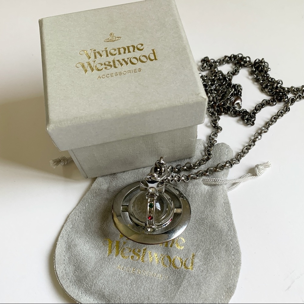 Vivienne Westwood small orb pendant necklace